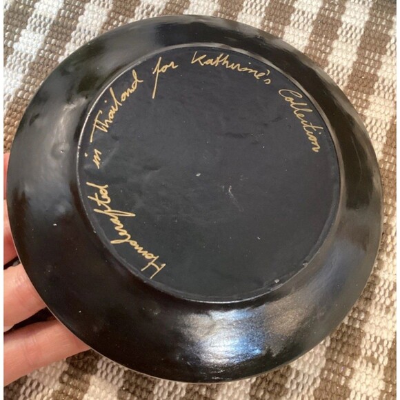 Katherine's Collection Hand Painted Duckling Plates Colorful & Fun Set Of 3 - Picture 10 of 14